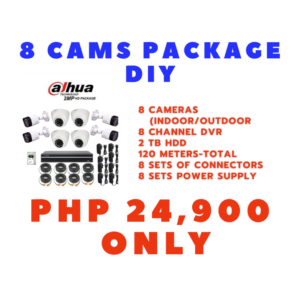 PAC002 DIY- 8 camera Package
