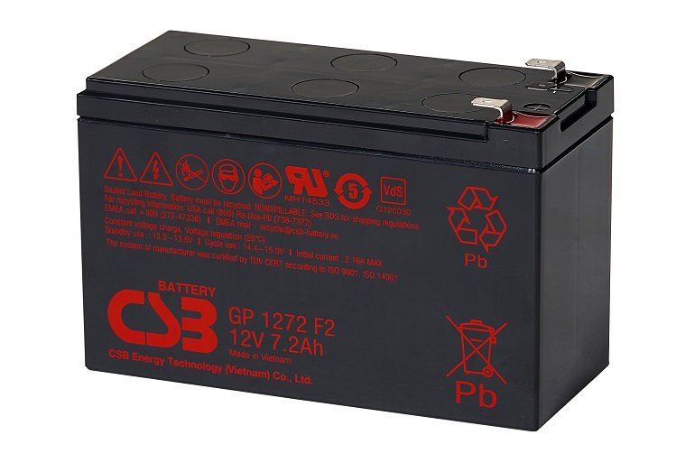 CSB Battery 12v / 7.2a – 1272